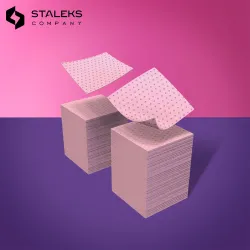 Nail Wipes - Cotons Perforés 400pcs Staleks