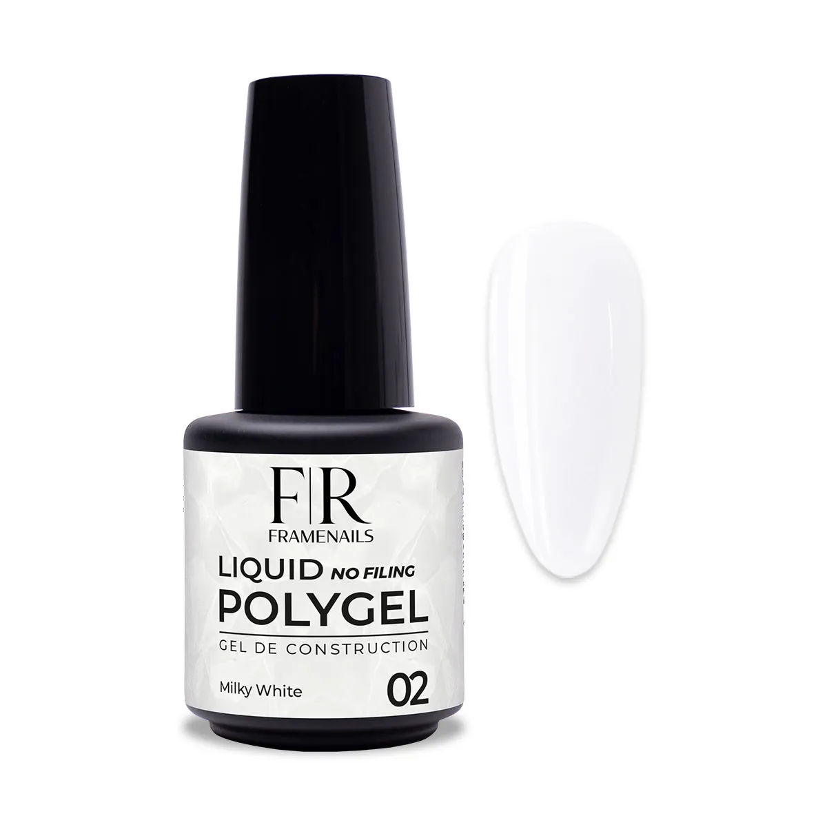 Liquid Polygel 02 Milky White 15ml