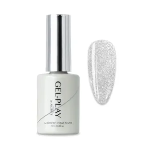 Gel Play Magnetic Clear Silver 10ml Gel Play Magnetic Clear Silver 10ml