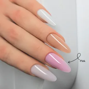 Top Glossy No Wipe Pink 15ml Top Glossy No Wipe Pink 15ml