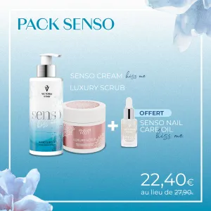 Pack Senso Kiss Me 2+1 Offert Pack Senso Kiss Me 2+1 Offert