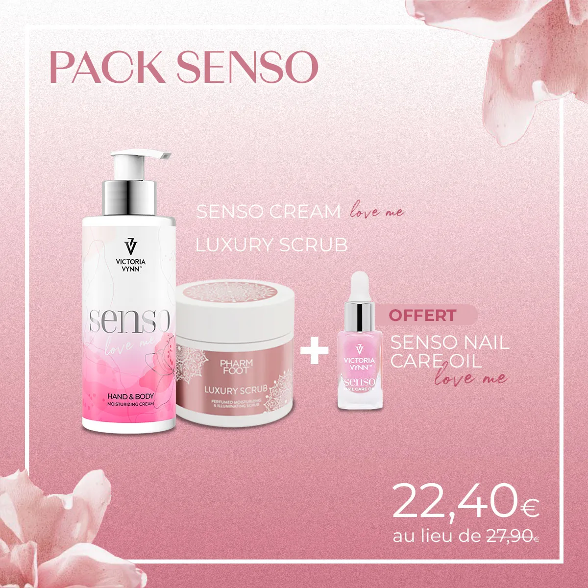 Pack Senso Love Me 2+1 Offert