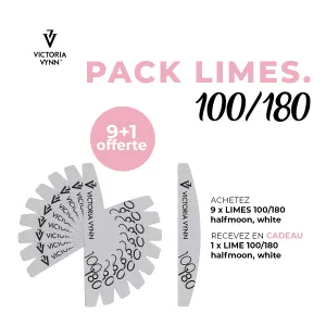 Lime Halfmoon White VV 100/180 x10pcs New Lime Halfmoon White VV 100/180 x10pcs New