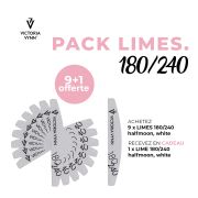 Lime Halfmoon White VV 180/240 x10pcs New