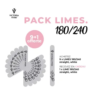 Lime Straight White VV 180/240 x10pcs New