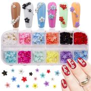 Pack Fleurs 3D - 12 couleurs