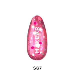 Gel Polish Premium Glitter Stars S67 Makear Gel Polish Premium Glitter Stars S67 Makear