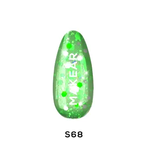 Gel Polish Premium Glitter Stars S68 Makear Gel Polish Premium Glitter Stars S68 Makear