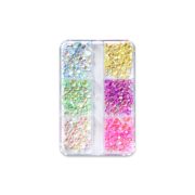 Boite Perles Effet Goutte D'eau - 6 couleurs