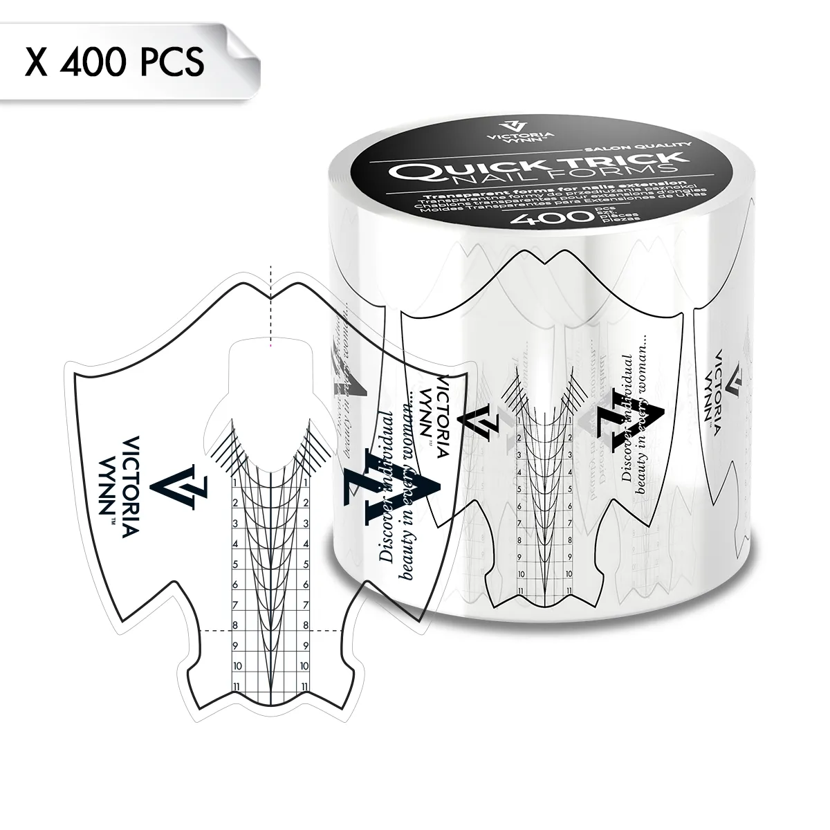 Nail Forms Quick Trick VICTORIA VYNN (400pcs)