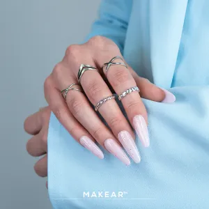 Gel&Go Glitter Ice Pink GG21 50ml Makear