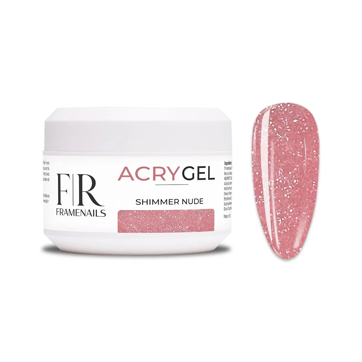 Acrygel Shimmer Nude 50g