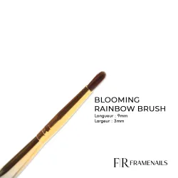 Blooming Rainbow Brush