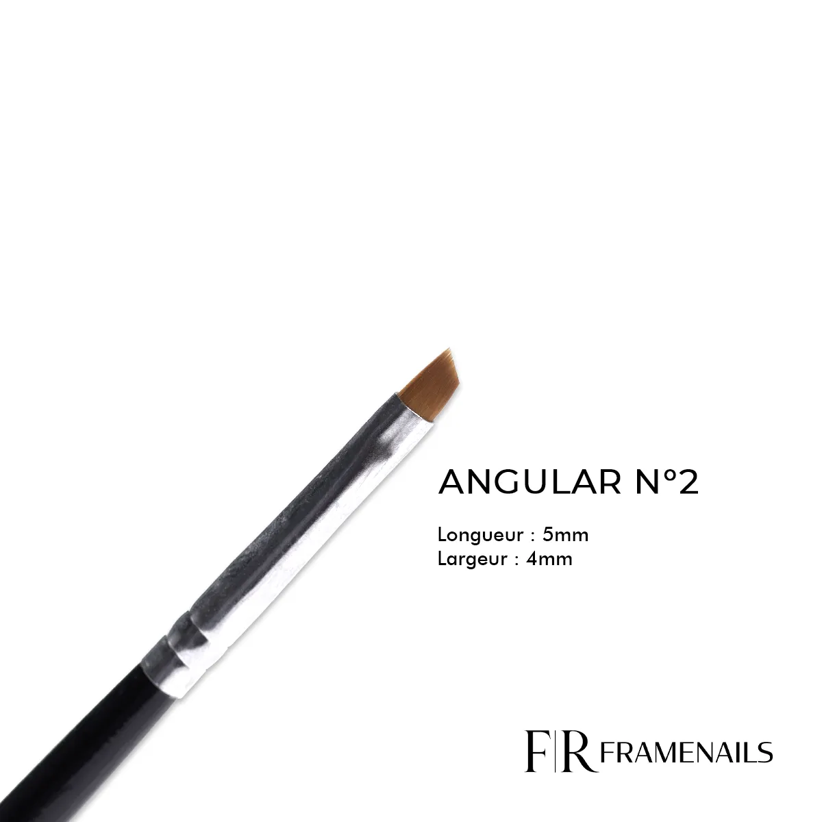 Pinceau Angular Noir N°2