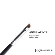 Pinceau Angular Noir N°3