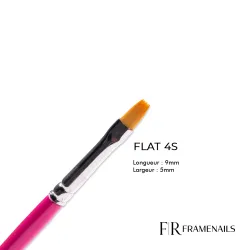 Pinceau Flat 4S Framenails