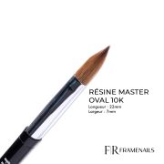 Pinceau Résine Master Oval 10K