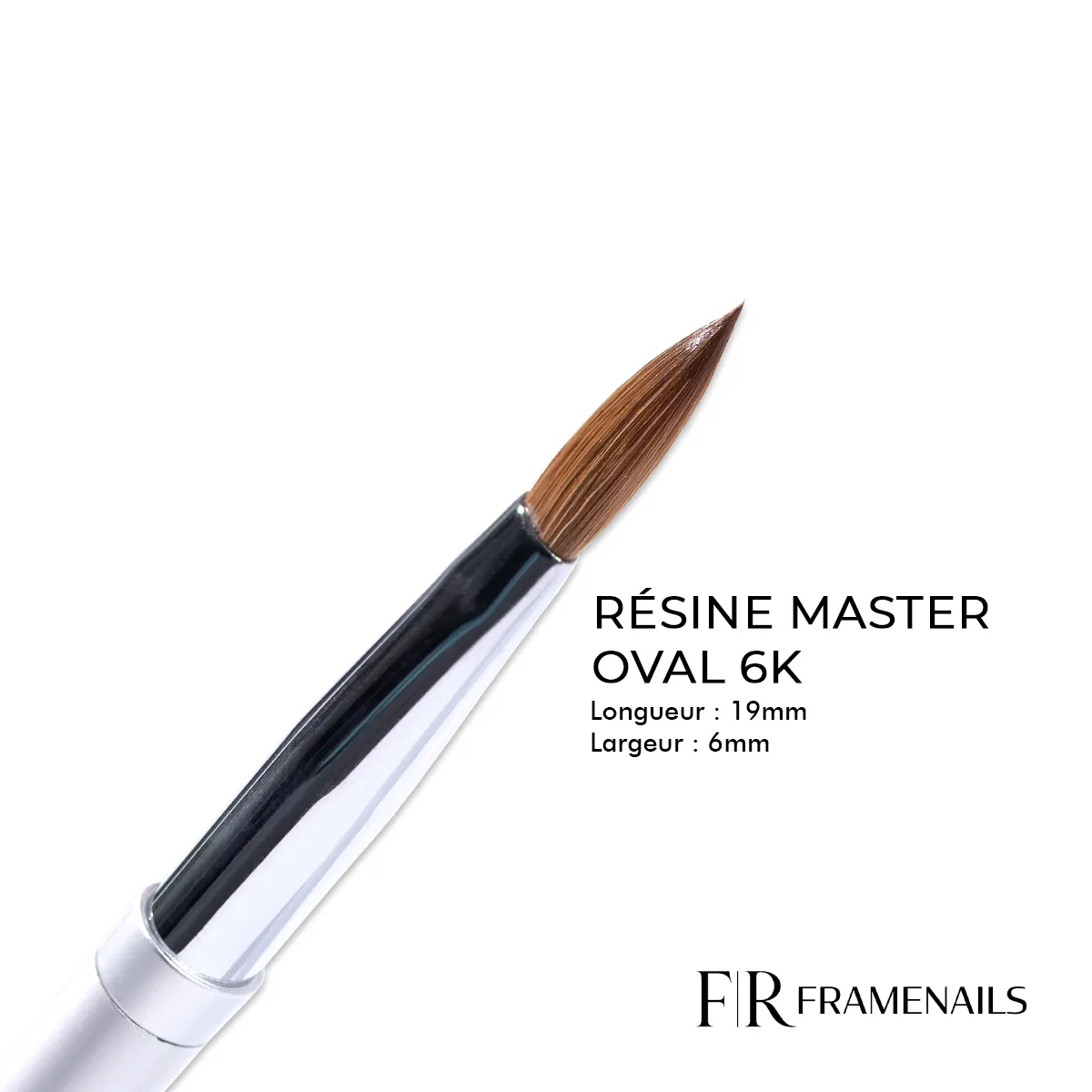 Pinceau Résine Master Oval 6K