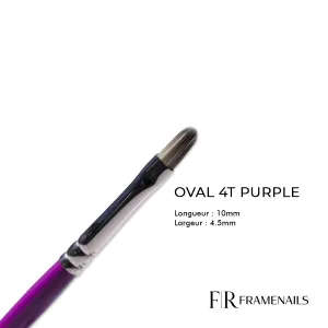 Pinceau Oval 4T Purple Pinceau Oval 4T Purple