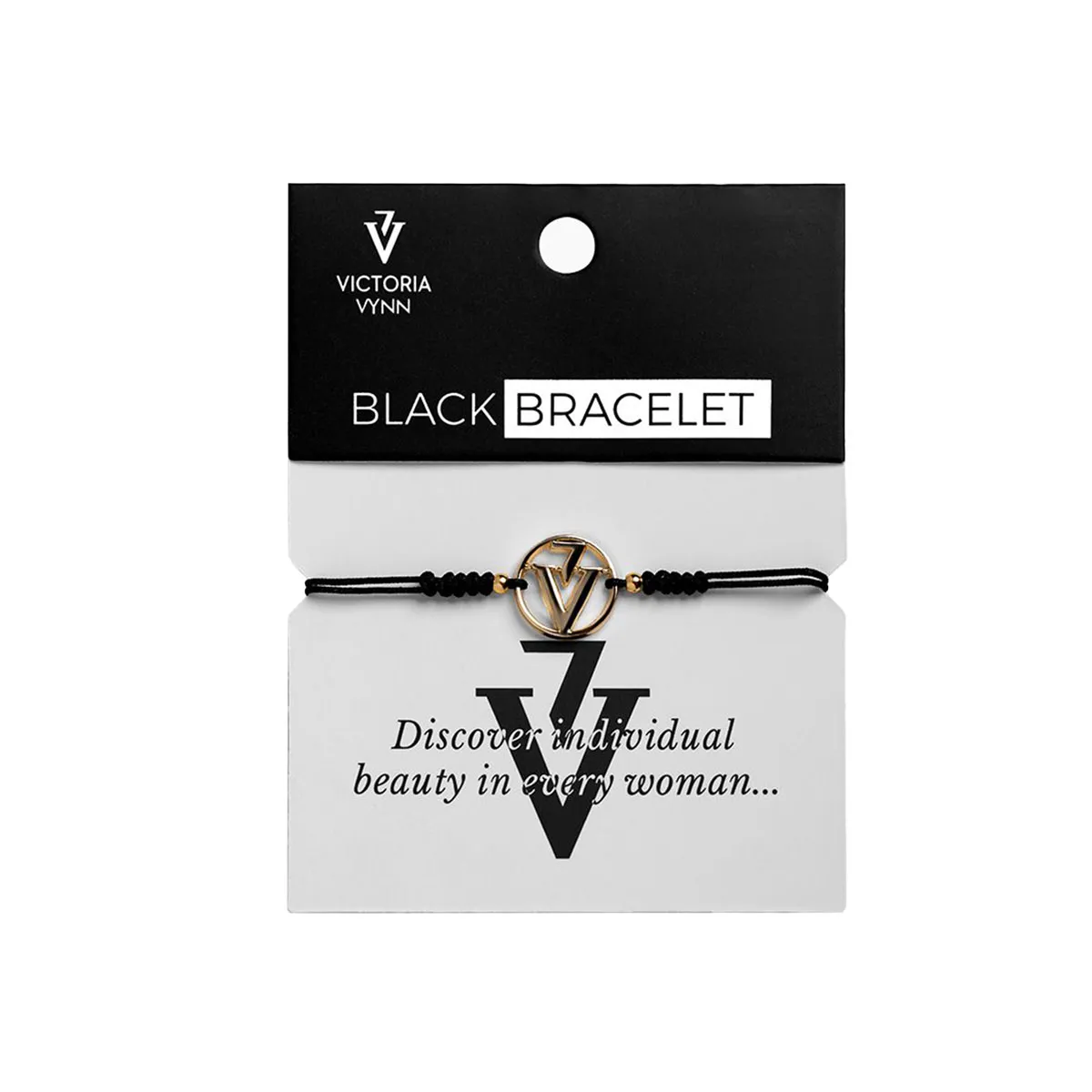 Bracelet Noir VICTORIA VYNN