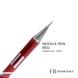 Needle Pen For Nail Art Red
