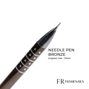 Needle Pen For Nail Art Bronze