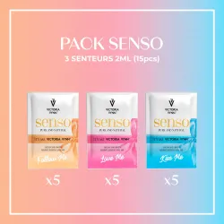 Pack 5x3 Parfums Senso Hand Body Cream 2ml