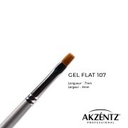 Pinceau Gel Flat 107 AKZENTZ
