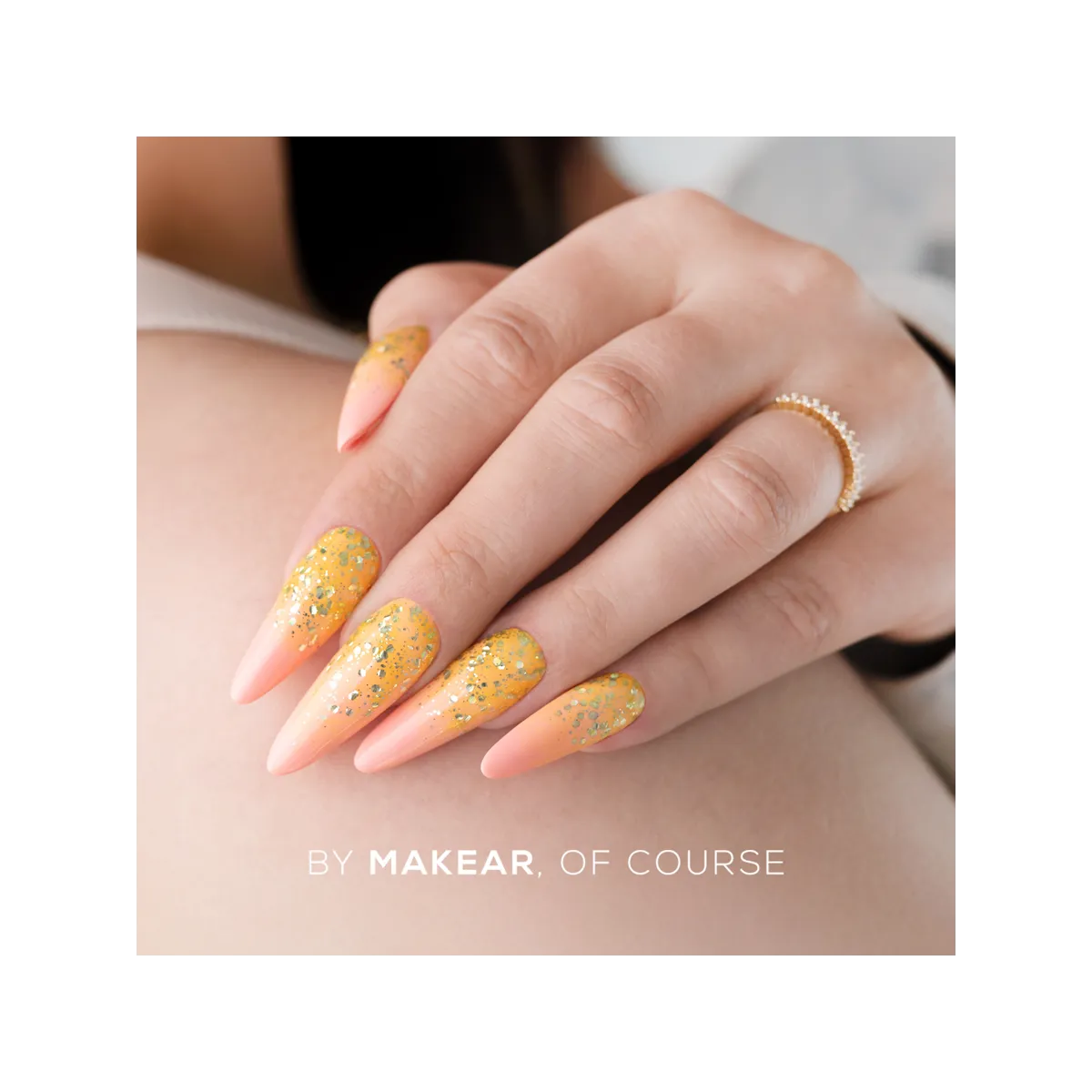 Gel Polish Premium Glitter Stars S64 Makear