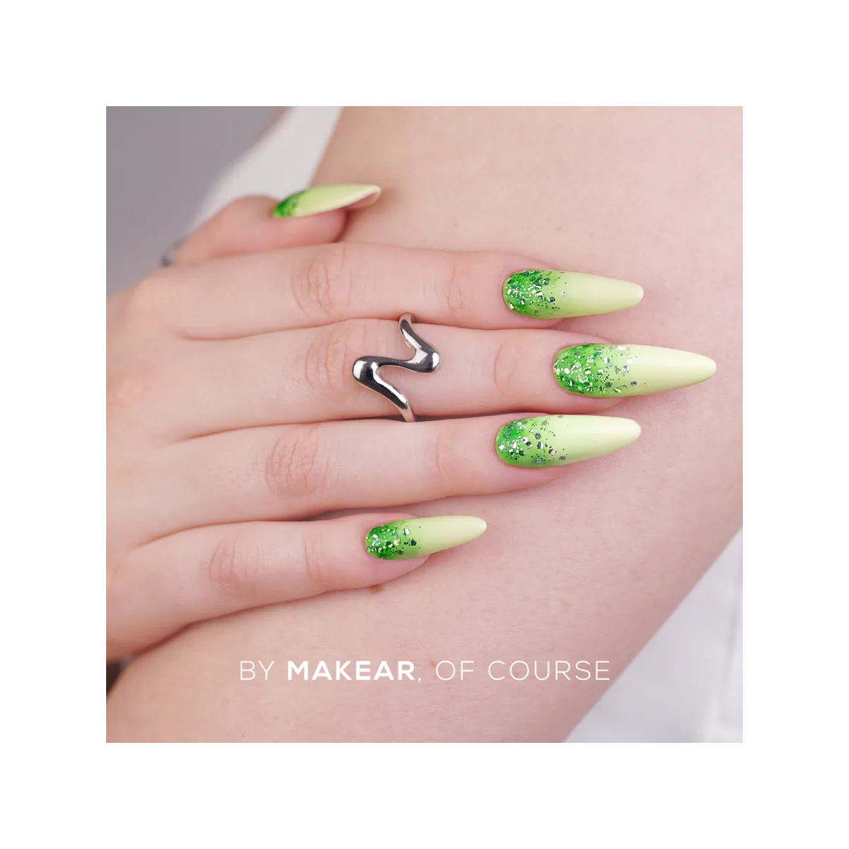 Gel Polish Premium Glitter Stars S68 Makear