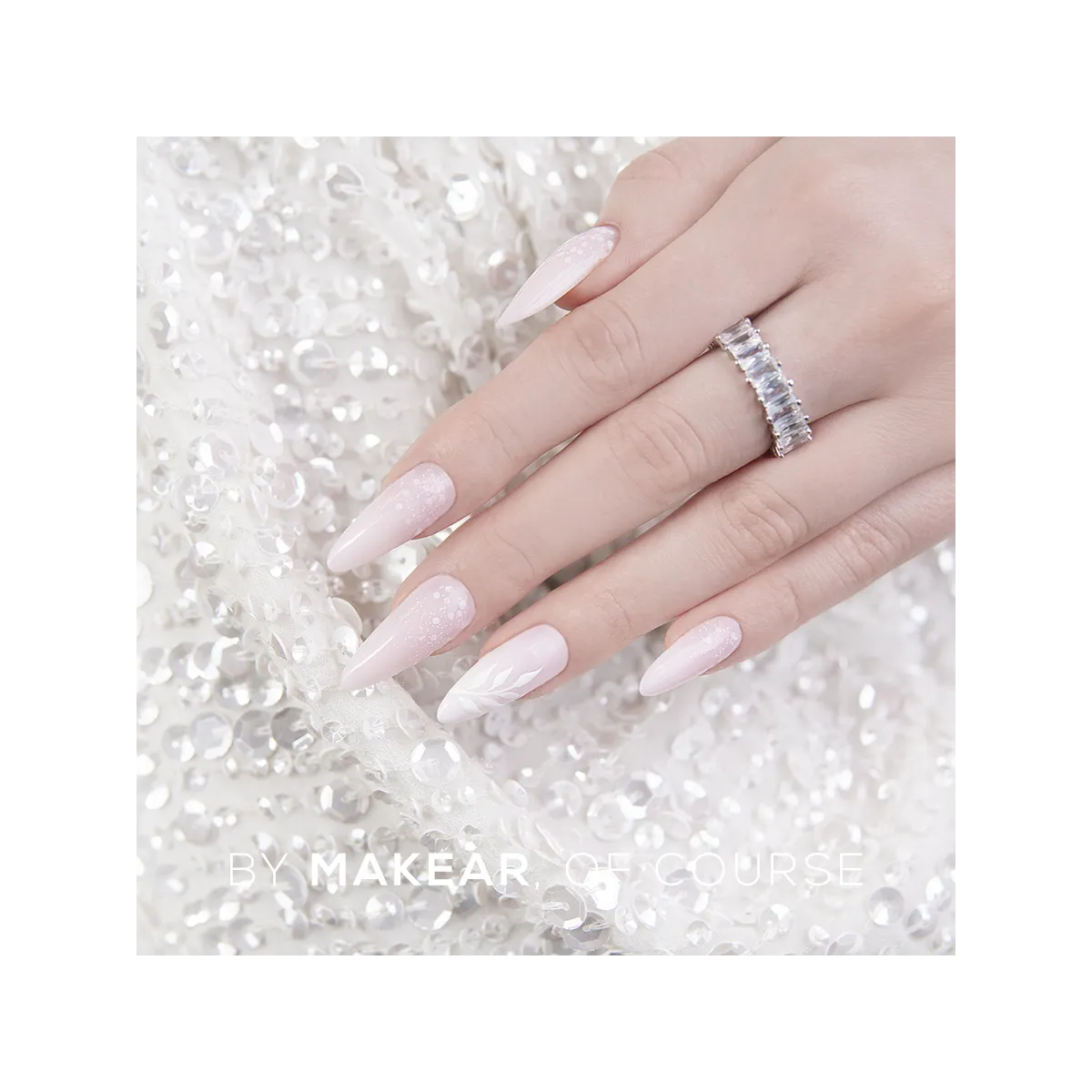 Gel Polish Premium Glitter Lovers Whisper Your Day S72 Makear