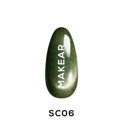 Gel Polish SC06 Silky Cat Eye Makear