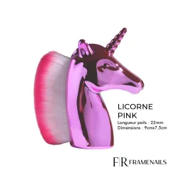 Pinceau Poussière Licorne Pink