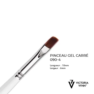 Pinceau Gel Carré 090-4 VV Pinceau Gel Carré 090-4 VV