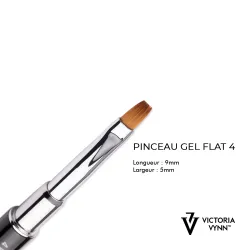 Pinceau Gel Flat 4 VV