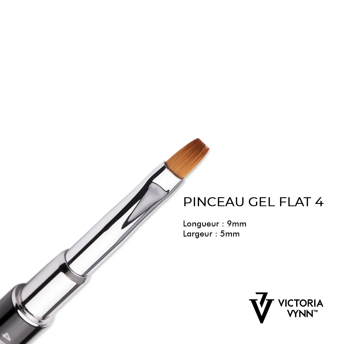 Pinceau Gel Flat 4 VV