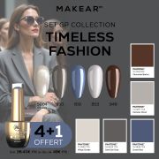 Set Gel Polish Timeless Fashion (4+1) Makear