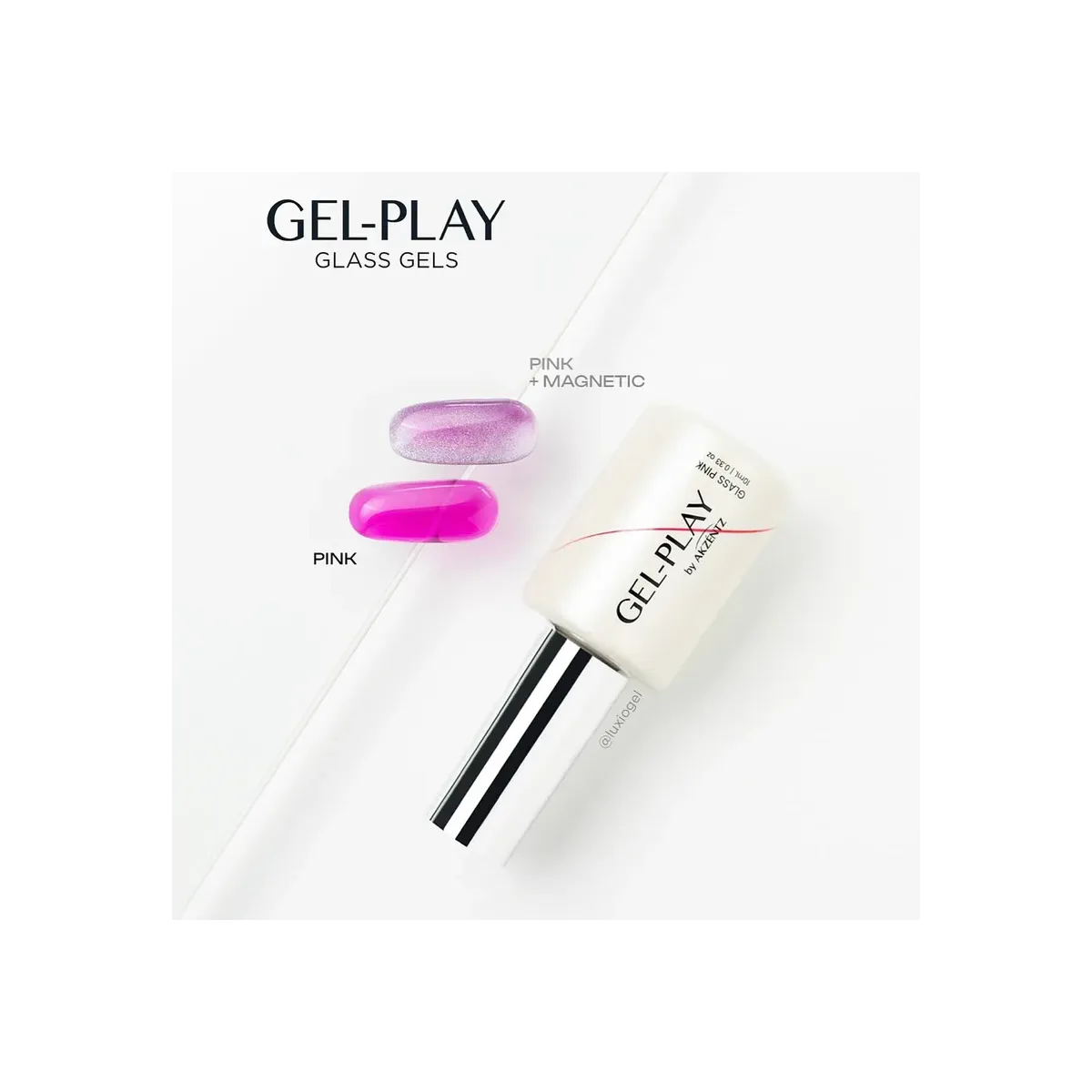 Gel Play Glass Pink 10ml