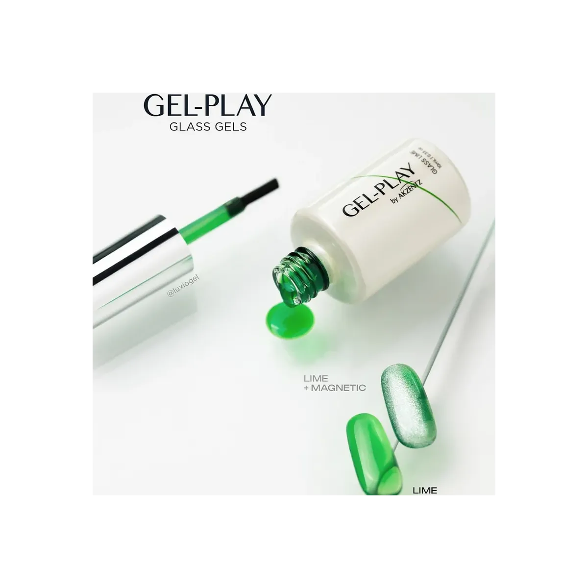 Gel Play Glass Lime 10ml