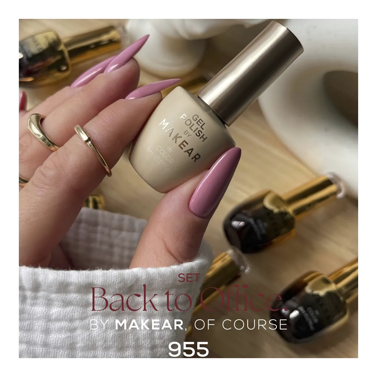 Gel Polish Regular 955 Monday Makear