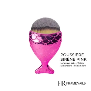 Pinceau Poussière Sirène Pink