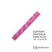 Support Pinceaux Pink Fluo