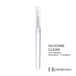 Pinceau Silicone Clear