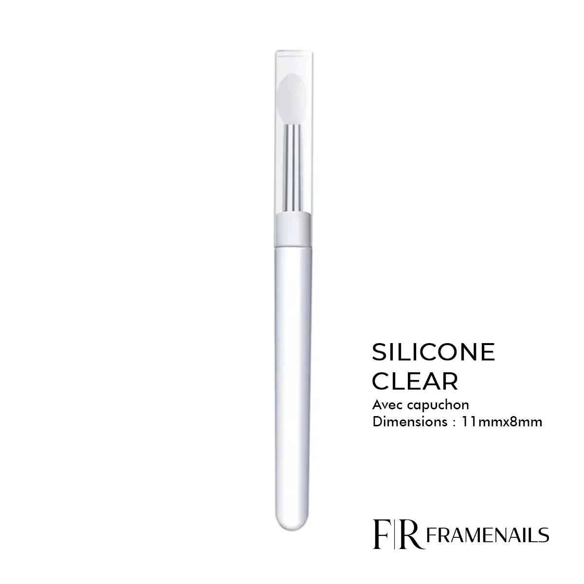 Pinceau Silicone Clear