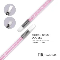 Silicon Brush Double