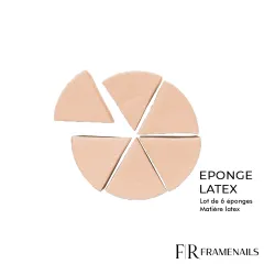 Eponge Latex (6pcs)