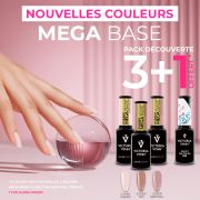 Pack Découverte Mega Base Cover (3+1 Offert Top Oh My Gloss)