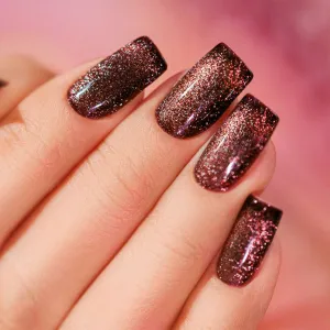 Gel Polish 427 Cat Eye Sparkle Brownie Gel Polish 427 Cat Eye Sparkle Brownie