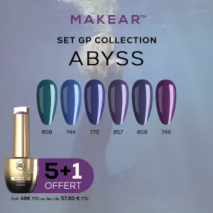 Set Gel Polish Regular Abyss (4+2) Makear Set Gel Polish Regular Abyss (4+2) Makear