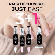 Pack Découverte Just Base (3+1 Offert Top Oh My Gloss)